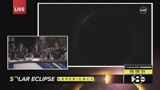 Total solar eclipse minutes away in Texas