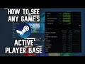 How to see the Player Count on ANY GAME Steam 2022