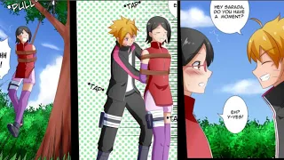 doujinshi boruto and sarada kidnaped english dub comic boruto naruto next generations 