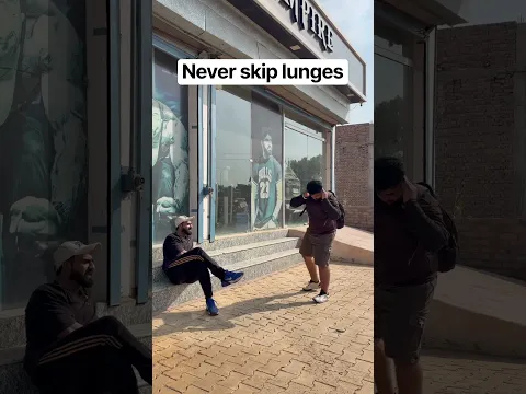 Never skip lunges #youtube #youtubeshorts