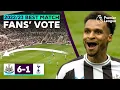 BEST Premier League Match - Voted By Fans Newcastle 6-1 Spurs Highlights