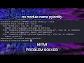 Problems While Installing MITMf