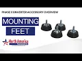 Phase Converter Accessories Mounting Feet
