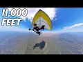 Download Lagu This is What 11,000 Feet Looks Like From a Hang Glider!