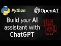 Build a vocal AI assistant using ChatGPT and Python using speech recognition