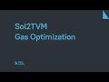 Sol2TVM Gas Optimization