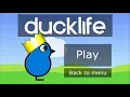 Playing CoolMath Games completing the first Duck Life game