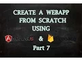 Create WebApp Using AngularJS and Firebase - Implementing SignUp Part 7