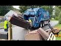Republic Services Garbage Truck VS Spring Bulk Waste Collection