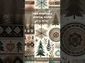 Free Printable Digital Paper - Boho Winter