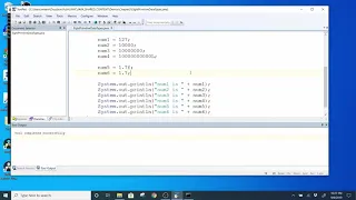 Java 1 Fall 2019 - Chapter 2 Using Primitive Data Types in Java