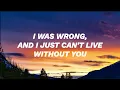 Player - Baby Come Back (Lyrics)