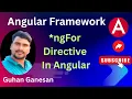 Angular ngfor Directive Examples Angular Complete Tutorial for Beginners Tamil ng If ng for