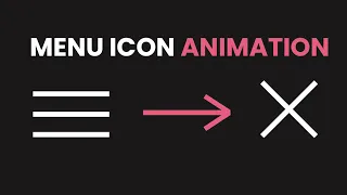 Animated Menu Icon using Html Css Javascript