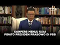 Download Lagu BREAKING NEWS - KONPERS MENLU SUGIONO USAI PIDATO PRESIDEN PRABOWO PBB KE-80, NEW YORK