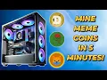 Mine DOGE PEPE SHIBA Fast - Easy PC Mining Guide 2025