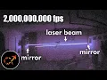 Lagu A laser pointer at 2 billion fps makes the speed of light look... kinda weird