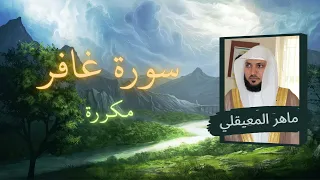 سورة غافر مكررة القارئ ماهر المعيقلي 