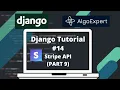 Django Tutorial AlgoExpert Clone - Stripe API PART 9