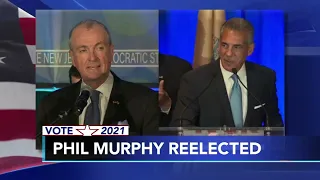Phil Murphy narrowly reelected governor in New Jersey defeating Republican Jack Ciattarelli