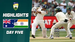 Australia v India 2024-25 Fourth Test Day Five