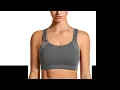 SYROKAN Women s Front Adjustable Lightly Padded Wirefree Racerback High Impact Sports Bra