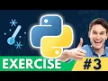Python Exercises - Convert Celsius to Fahrenheit Daily Python Exercises
