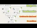 SSIS Tutorials - Merge Join Combine data based on conditions