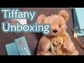 Tiffany Holiday Unboxing Christmas Ornaments and Baby Spoon