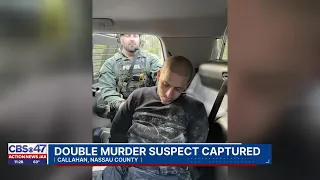 Double homicide suspect captured in Nassau County after all-night manhunt that started near TPC