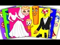 Download Lagu TUNG TUNG TUNG SAHUR married BALLERINA CAPPUCCINA Italian Brainrot | Sticker Book DIY