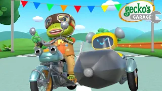 Gecko and Grandma Race in the Prix!  | Gecko's Garage 🚚 | Cartoons For Kids | Toddler Fun Learning