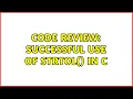 Code Review Successful use of strtol in C 3 Solutions