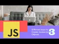 How to create JavaScript Object Part - 3 Object create