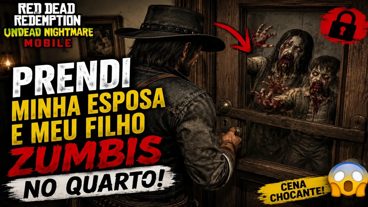 Prendi Minha Esposa e Meu Filho Zumbis no Quarto! | Red Dead Redemption: Undead Nightmare Mobile