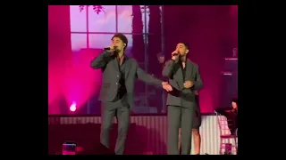 الفنان محمد عساف وسانت ليفانت بنت البلد محلاها ودمي فلسطيني  دندنها