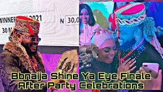 bbnaija finale party bbnaija 2021 party with whitemoney winner of bbnaija shine ya eye season 6