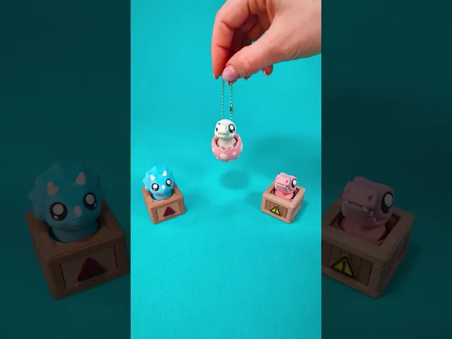 Clicker Dino Egg Pack (T-Rex, Brachio, Trike) video thumbnail