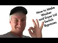 How To Bypass a Washer Lid Switch For Testing