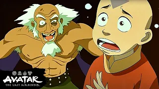 aang vs bumi full scene avatar the last airbender