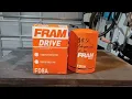 Fram PH8A STP 3600 ph3614 size comparison