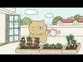 Rooftop Garden with a Plant Cat