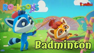 🦝द रकून बैंड | Episode 12 बैडमिंटन Badminton🏸| Fun Songs Music Box Magic & Musical Learning for Kid
