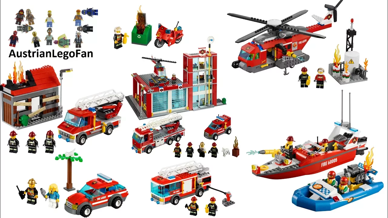 Top 5 LEGO City Fire Truck - Lego Speed Buildfor Collectors