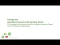 Integrate Apache Camel with Spring boot application
