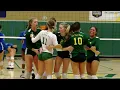 Foothill at San Ramon Valley Girls Volleyball 11 5 22