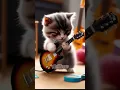 Download Lagu Kucing bermain gitar #kucing #cat #guitar