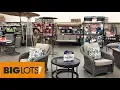 BIG LOTS OUTDOOR PATIO FURNITURE SUMMER HOME DECOR - SHOP WITH ME SHOPPING STORE WALK THROUGH 4K