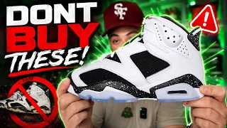 2026 Air Jordan 6 'Oreo' Early Look *DONT BUY THESE*