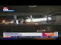 Overturned semi prompts SigAlert in downtown L A
